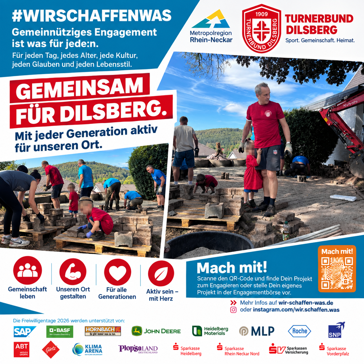 Gemeinsam für Dilsberg – der Turnerbund packt an!
